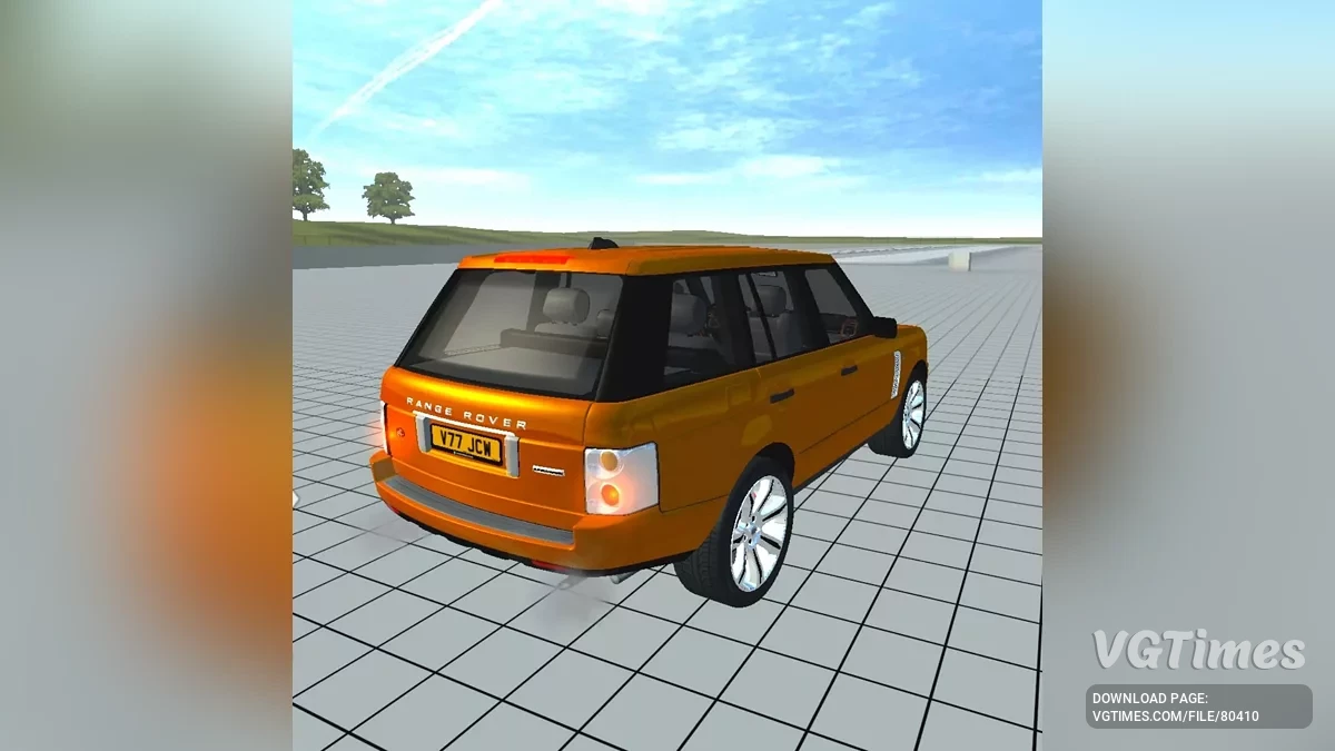 Simple Car Crash Physics Sim — Land Rover Vogue 2004