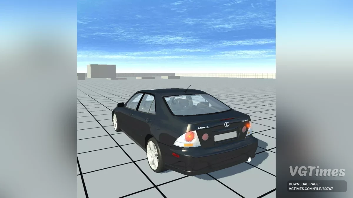 Not Simple Car Crash — Lexus IS300