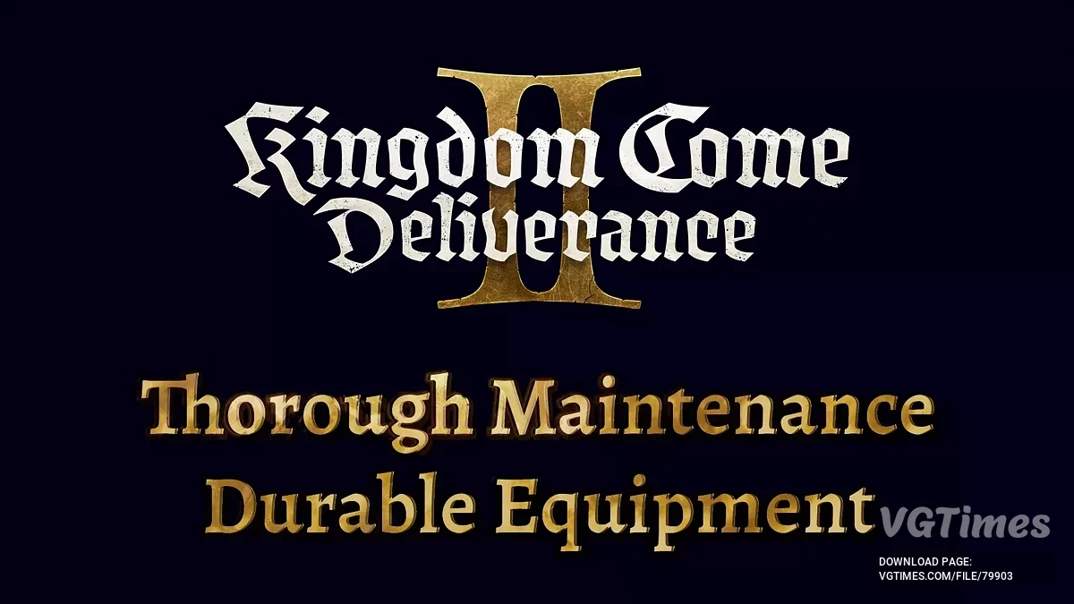 Kingdom Come: Deliverance 2 — Меньше потери прочности оружия