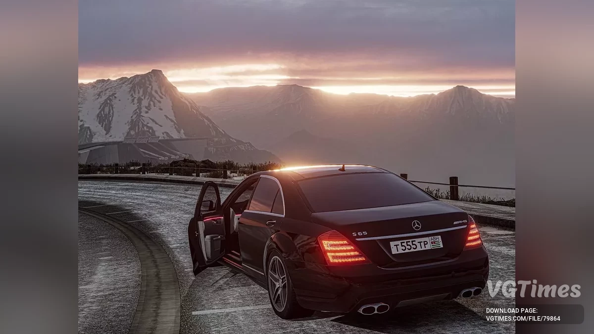 BeamNG.drive — Mercedes-Benz W221 v1.2 (0.34.x)