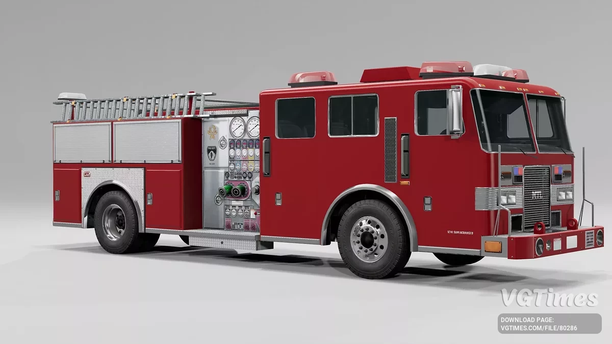 BeamNG.drive — MTL Fire Truck v1.2 (0.34.x)