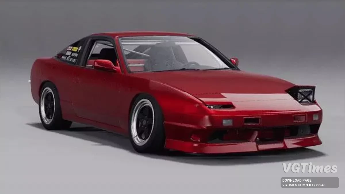 BeamNG.drive — Nissan 180SX JDM v1.3 (0.34.x)