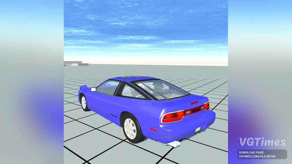 Not Simple Car Crash — Nissan 240SX