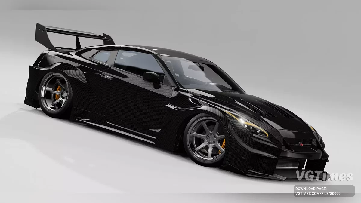 BeamNG.drive — Nissan GTR R35 v1.5.0 (0.34.x)