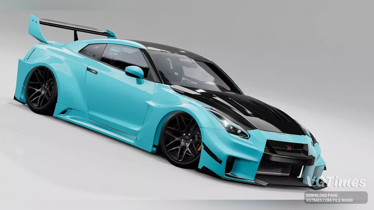 BeamNG.drive — Nissan GTR R35 v1.5.0 (0.34.x)