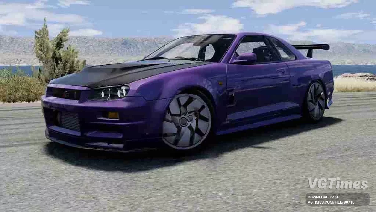 BeamNG.drive — Nissan Skyline R34 GTR v1.0