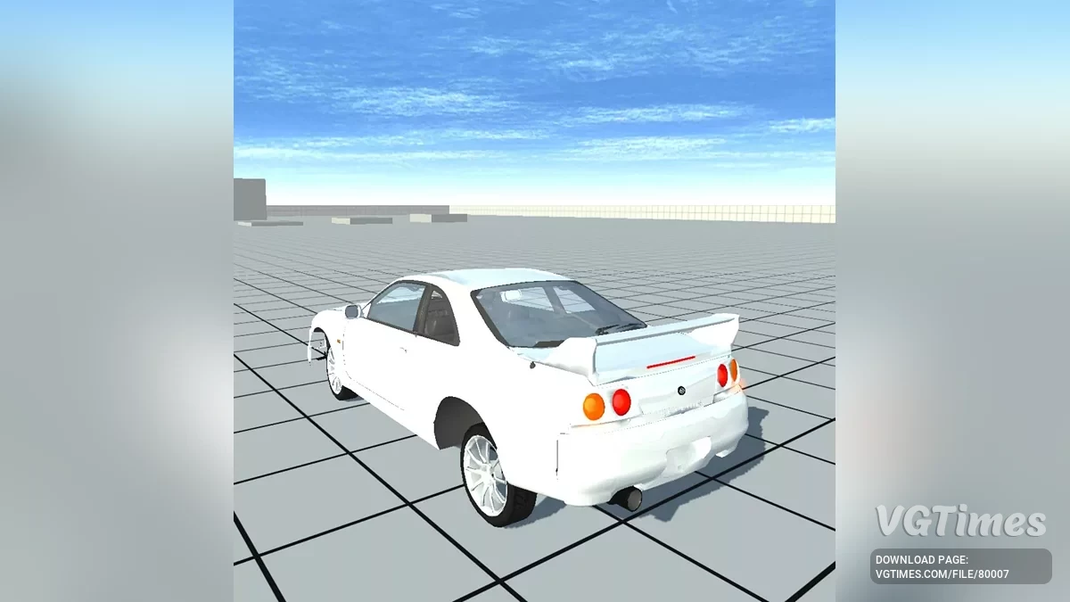 Not Simple Car Crash — Nissan Skyline