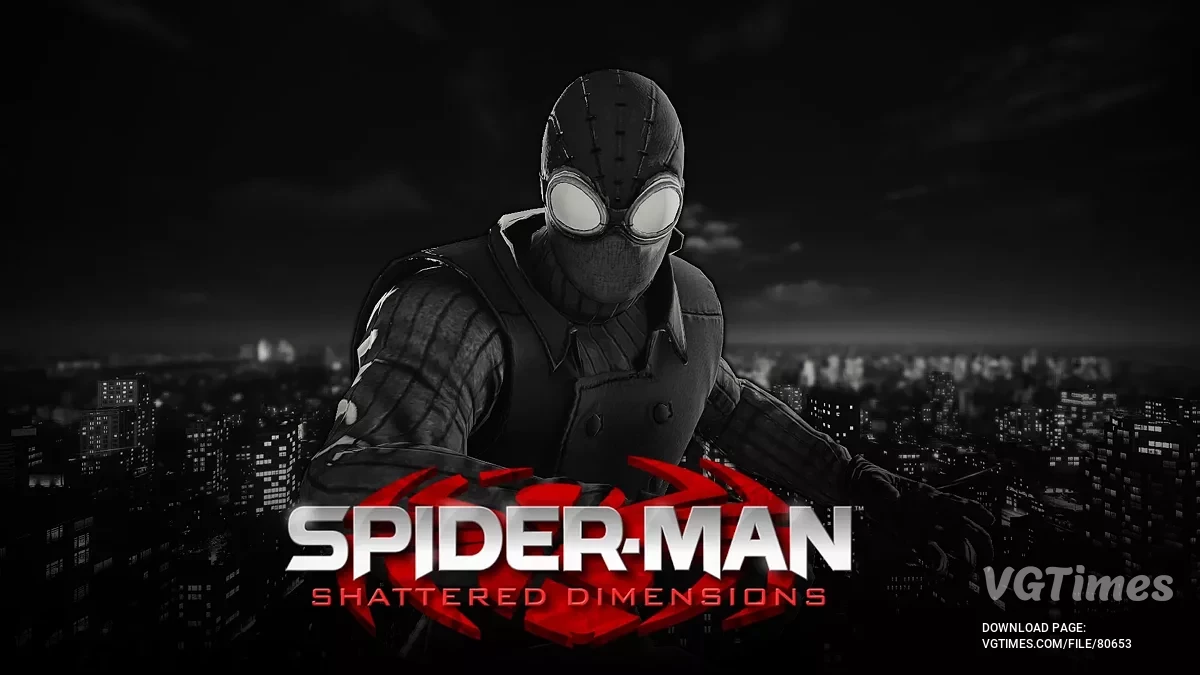 Marvel&#039;s Spider-Man 2 — Нуарный костюм из игры Shattered Dimensions