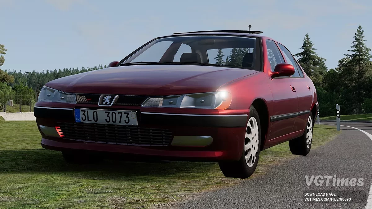 BeamNG.drive — Peugeot 406 v2.0 Modified