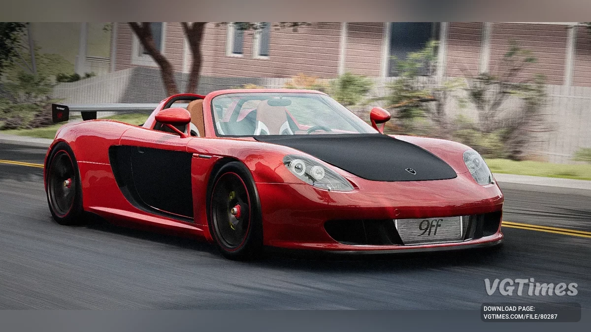 BeamNG.drive — Porsche Carrera GT 2004-2006 v2.0 (0.34.x)