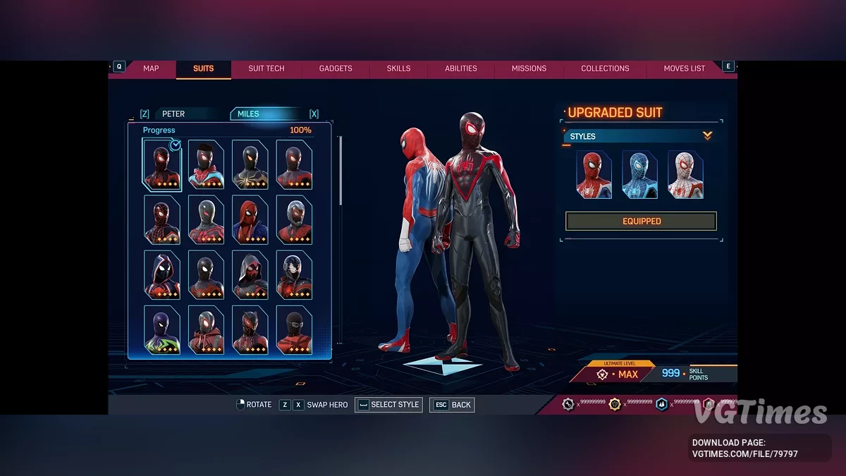 Marvel's Spider-Man 2 — Пройдено на 100% и доступна НГ+