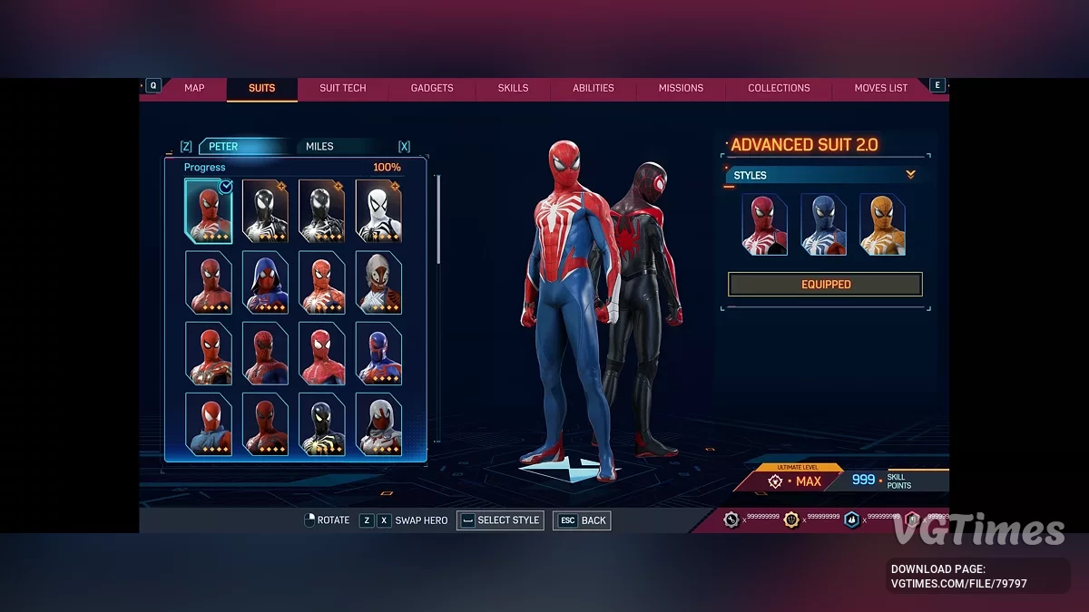 Marvel's Spider-Man 2 — Пройдено на 100% и доступна НГ+