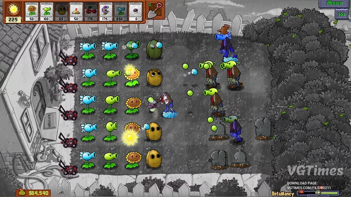 Plants vs. Zombies — PVZ: Anhedonia — мрачные тона и повышенная сложность