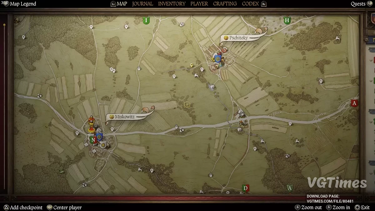 Kingdom Come: Deliverance 2 — Разблокировать полностью карту игры с самого начала (PTF)