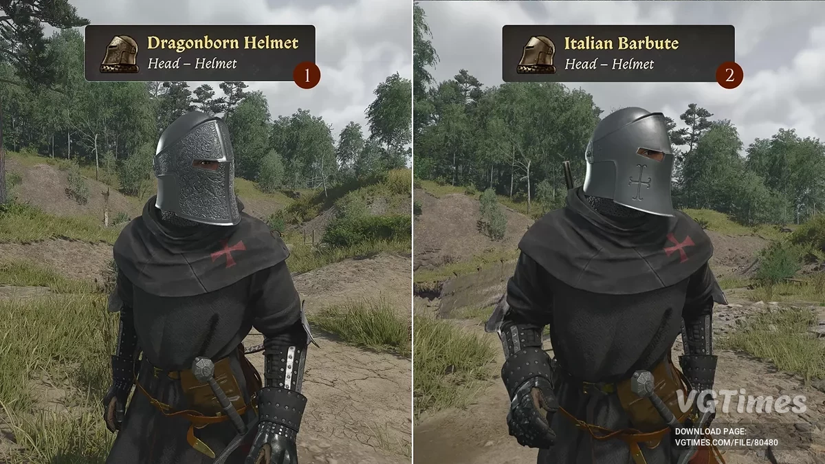 Kingdom Come: Deliverance 2 — Шлем драконорожденного
