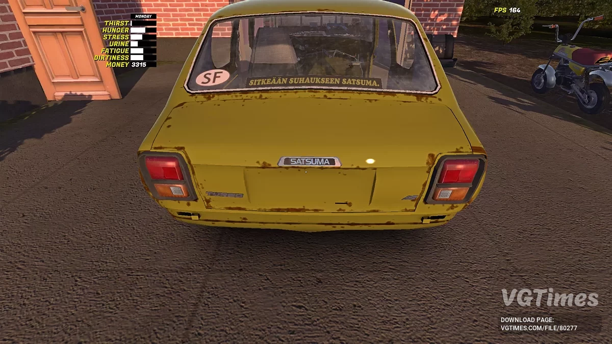 My Summer Car — Собрана ходовка в начале игры