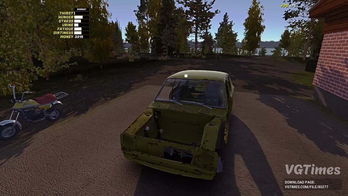 My Summer Car — Собрана ходовка в начале игры