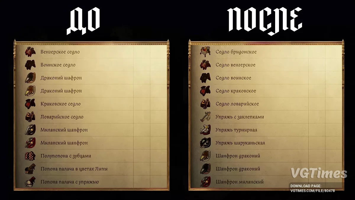 Kingdom Come: Deliverance 2 — Сортировка инвентаря