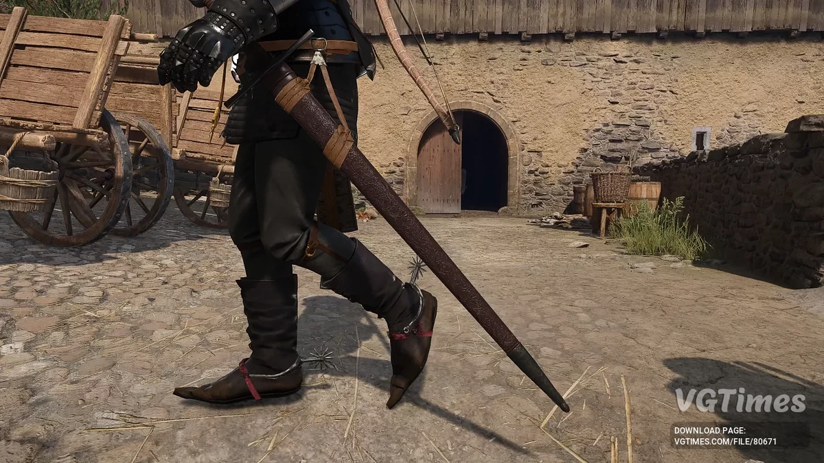 Kingdom Come: Deliverance 2 — Стальные ножны для длинного меча (PTF)