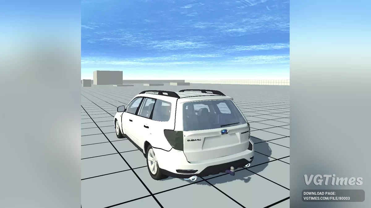 Not Simple Car Crash — Subaru Forester