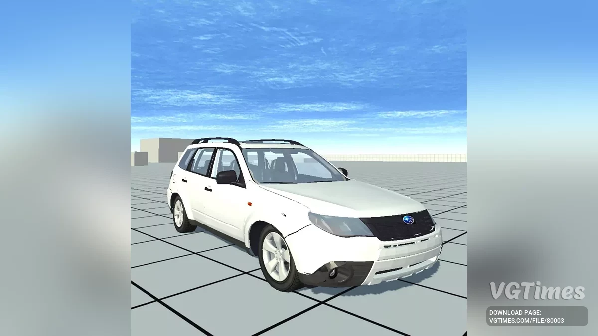 Not Simple Car Crash — Subaru Forester