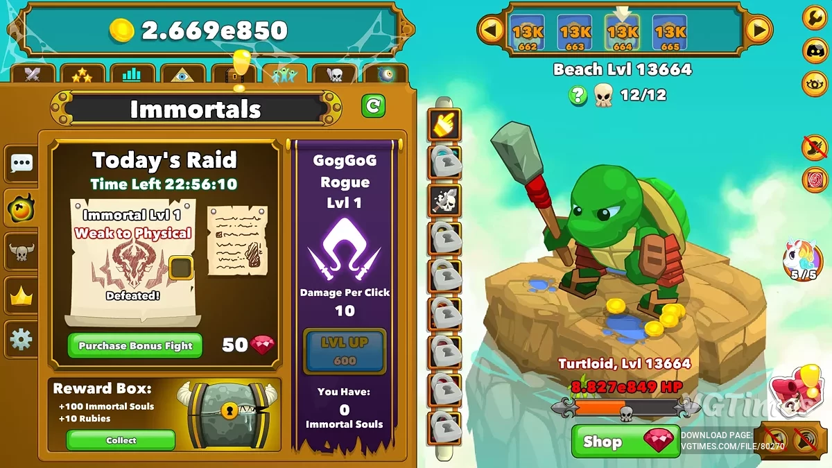 Clicker Heroes — Таблица для Cheat Engine [UPD: 12.02.2025]