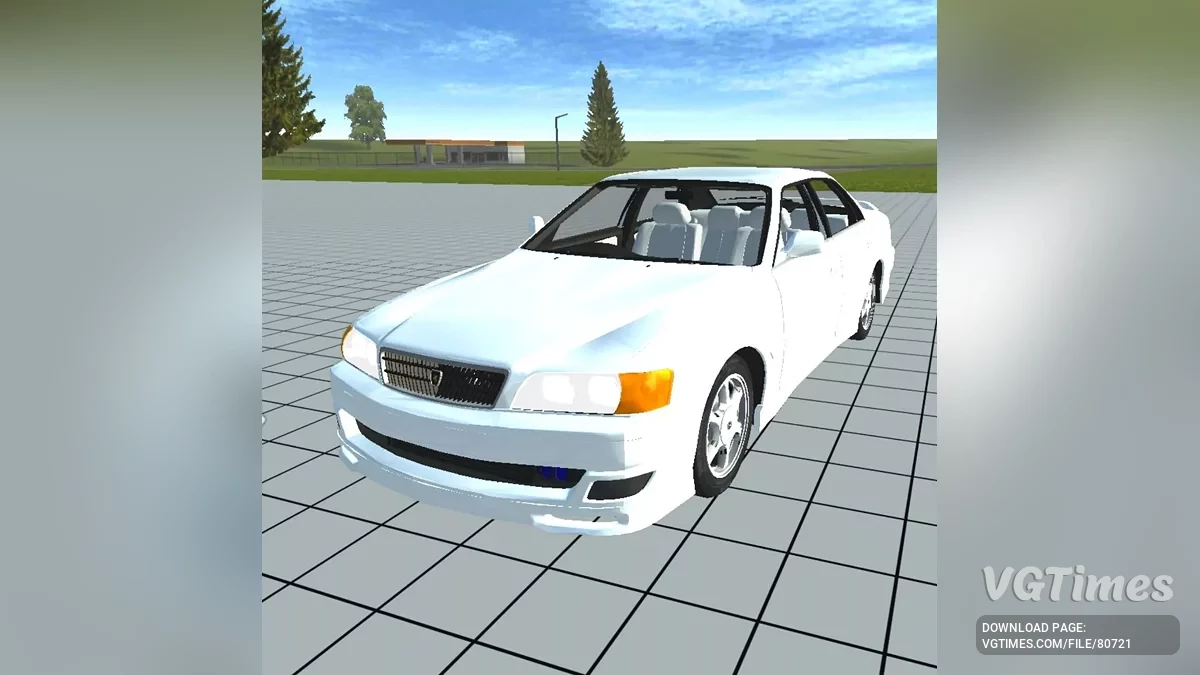 Simple Car Crash Physics Sim — Toyota Chaser