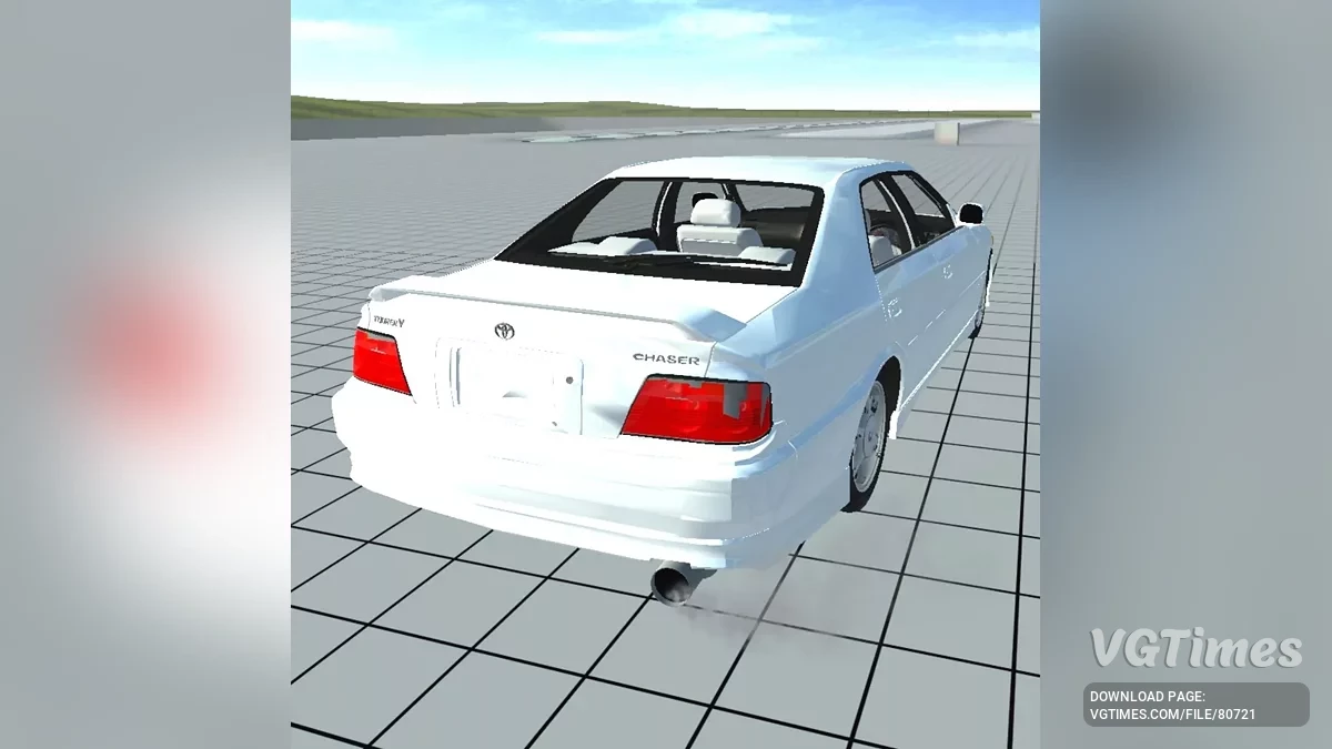 Simple Car Crash Physics Sim — Toyota Chaser