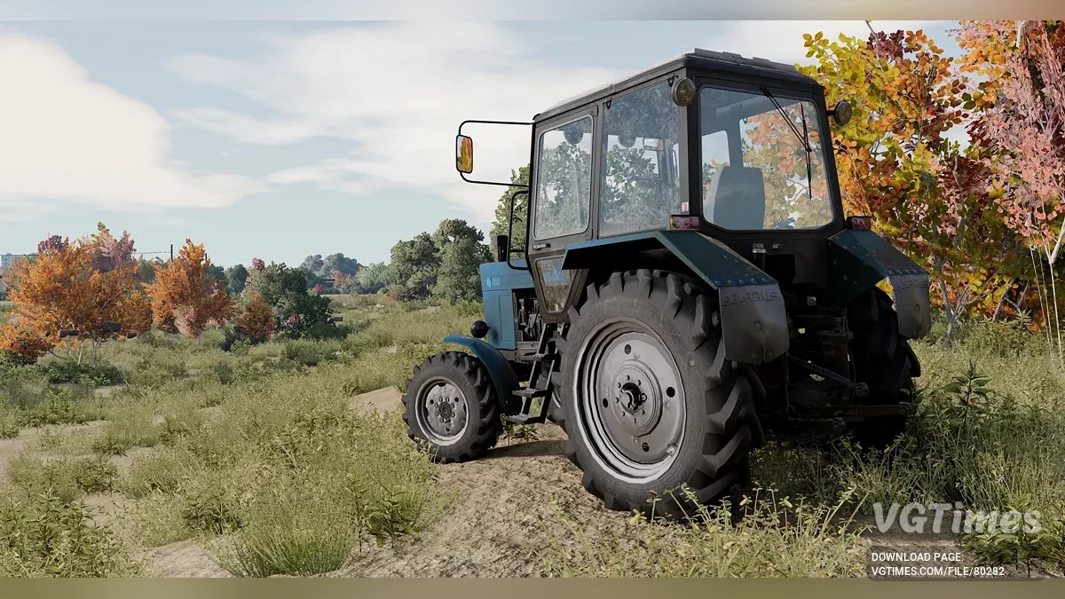 BeamNG.drive — Трактор МТЗ-82