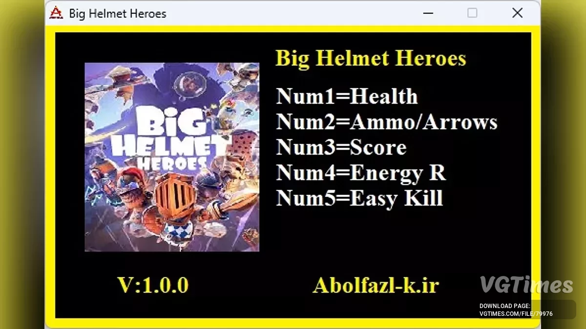 Big Helmet Heroes — Трейнер (+5) [1.0]