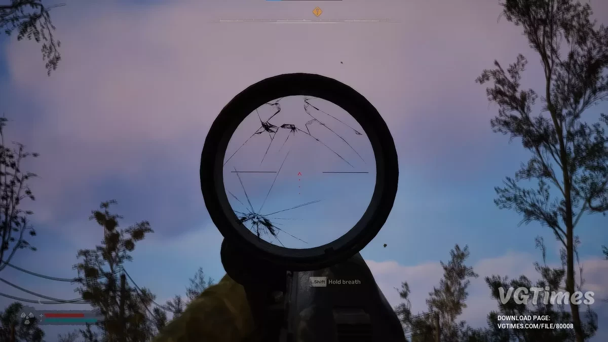 S.T.A.L.K.E.R. 2: Heart of Chornobyl — Треснувшие русские прицелы