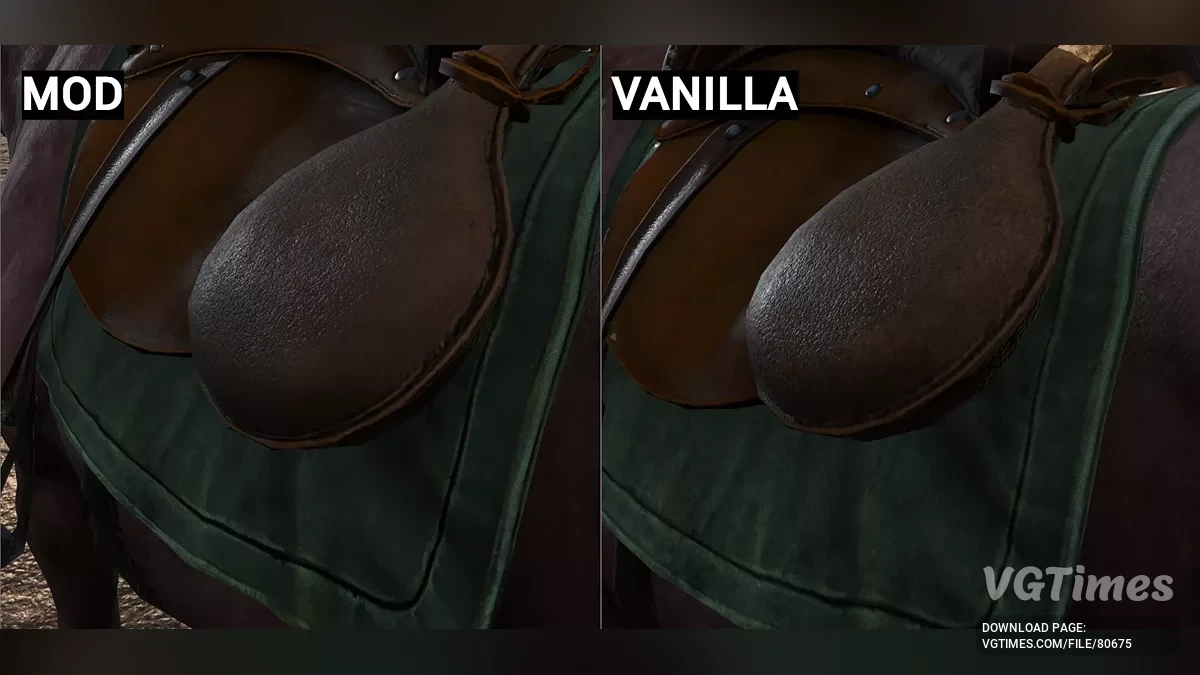 Kingdom Come: Deliverance 2 — Улучшение текстур для конной сбруи (HD)