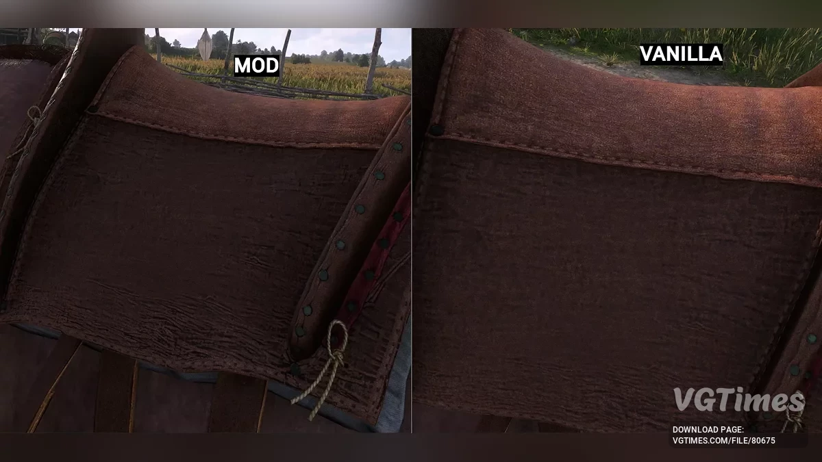 Kingdom Come: Deliverance 2 — Улучшение текстур для конной сбруи (HD)