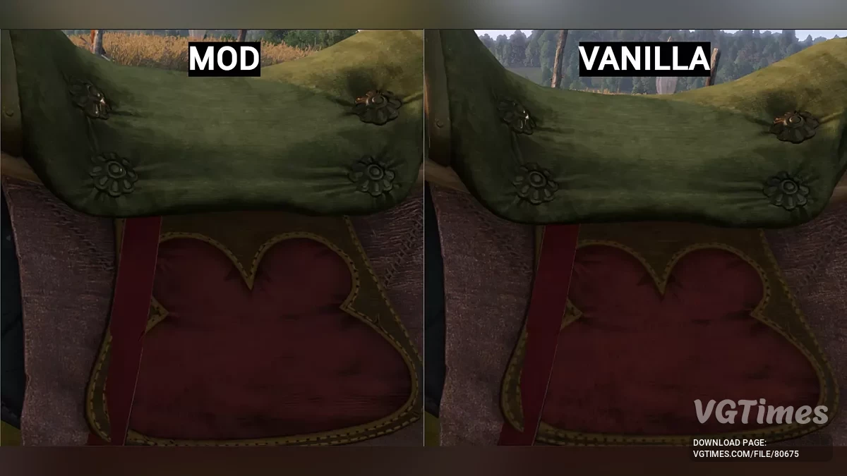 Kingdom Come: Deliverance 2 — Улучшение текстур для конной сбруи (HD)