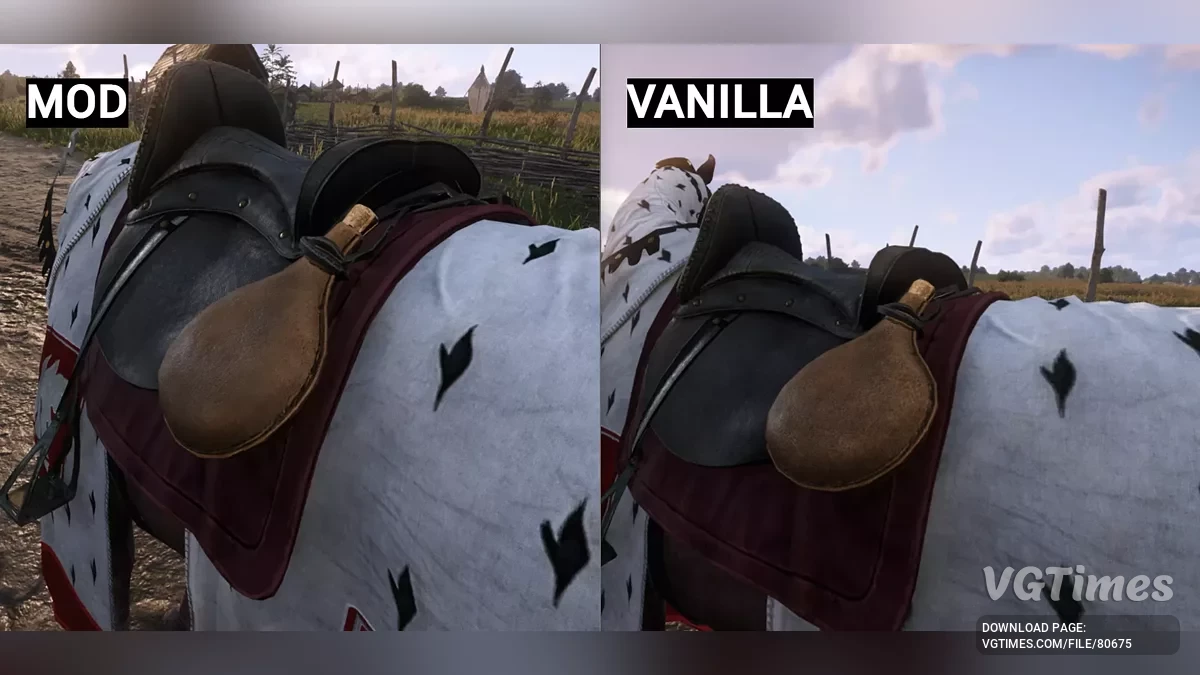 Kingdom Come: Deliverance 2 — Улучшение текстур для конной сбруи (HD)