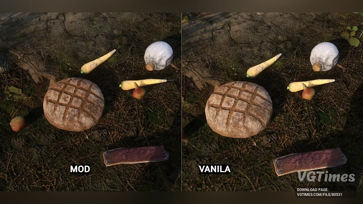Kingdom Come: Deliverance 2 — Улучшенные текстуры еды