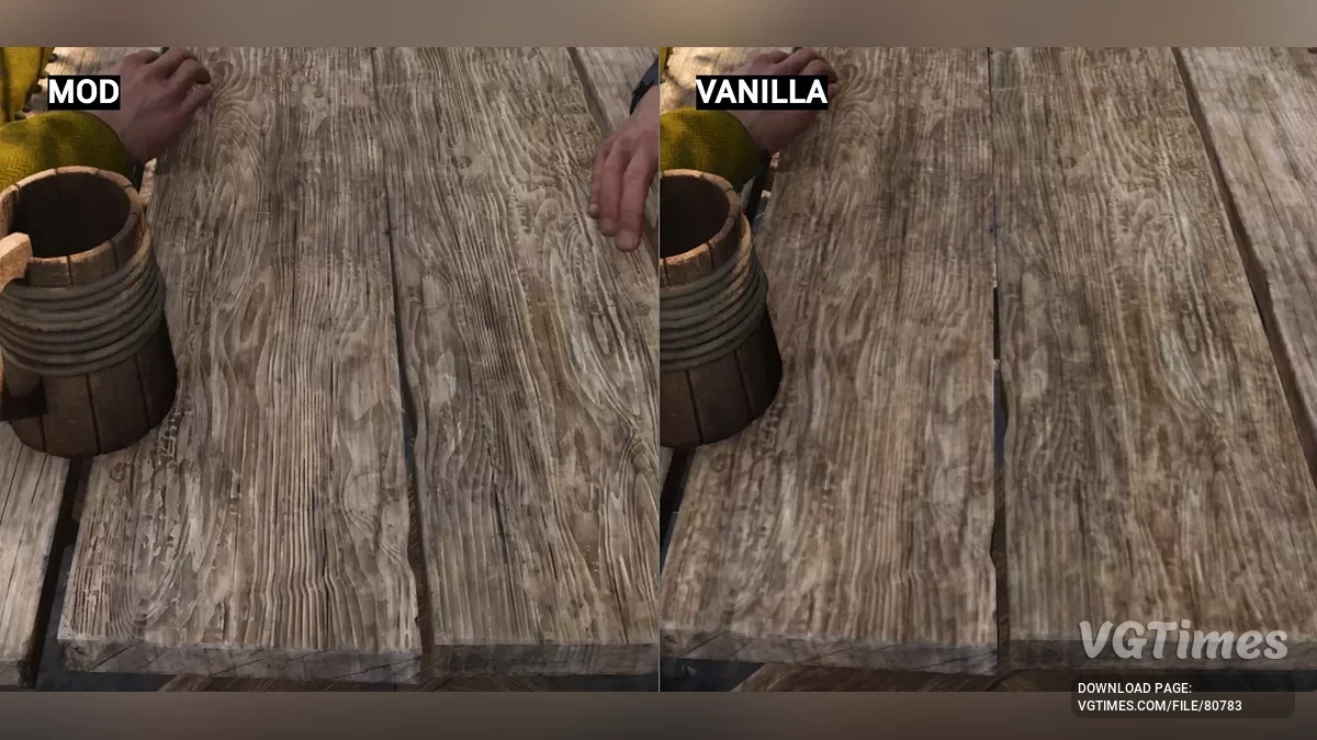 Kingdom Come: Deliverance 2 — Улучшенные текстуры общей мебели