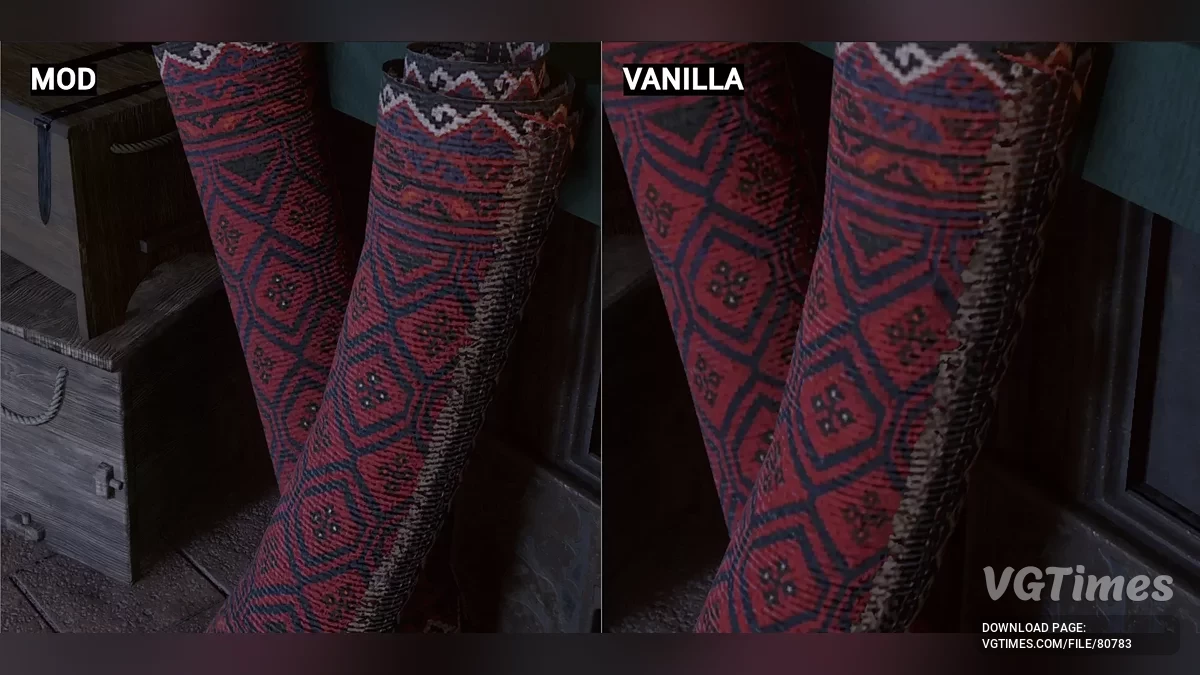 Kingdom Come: Deliverance 2 — Улучшенные текстуры общей мебели