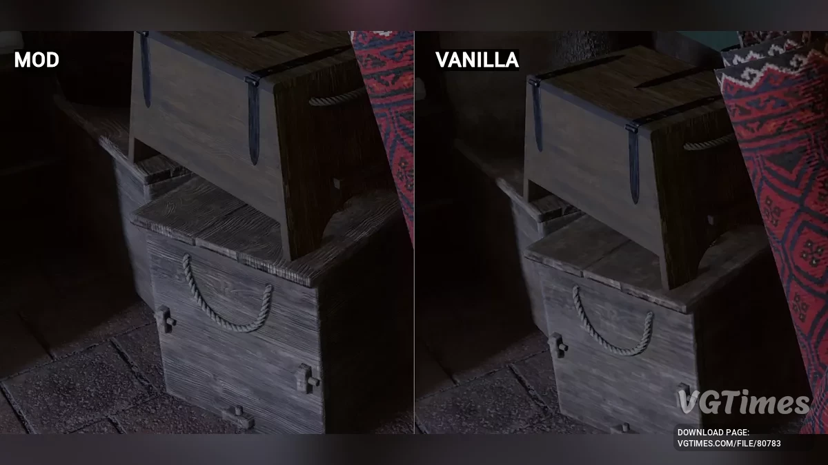 Kingdom Come: Deliverance 2 — Улучшенные текстуры общей мебели