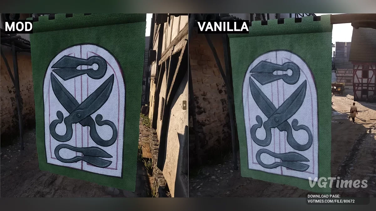 Kingdom Come: Deliverance 2 — Улучшенные уличные украшения