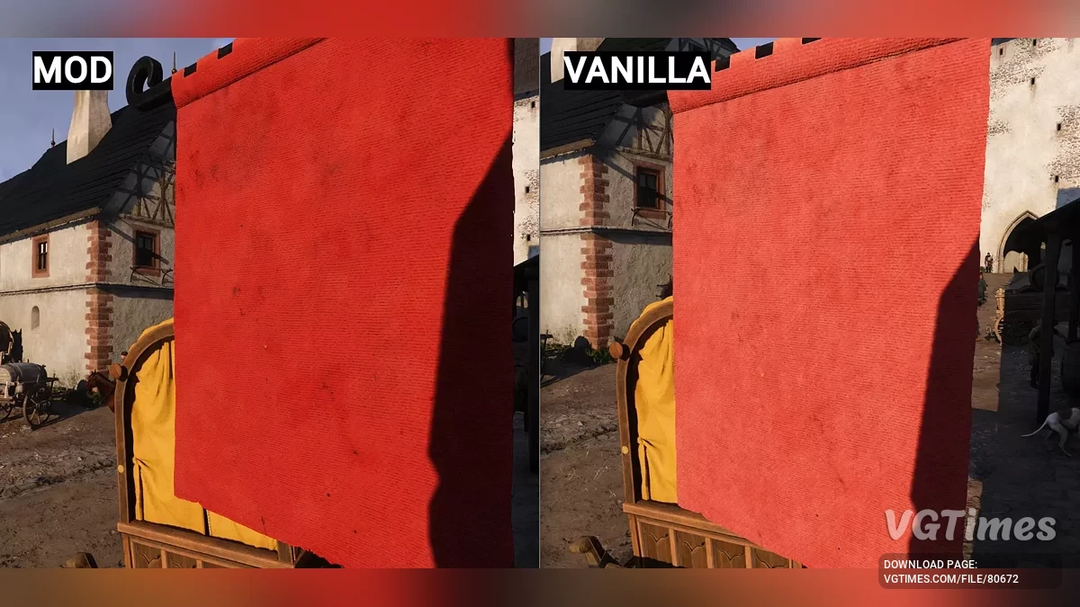 Kingdom Come: Deliverance 2 — Улучшенные уличные украшения