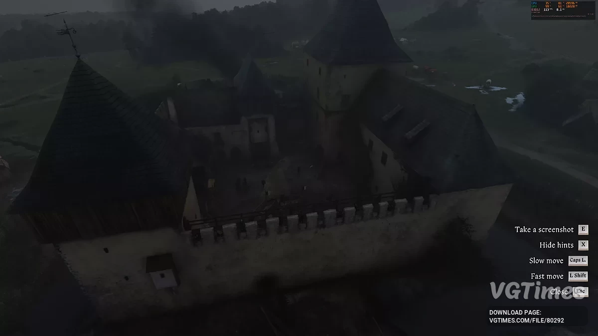 Kingdom Come: Deliverance 2 — Увеличенное расстояние фоторежима (без конфликтов)