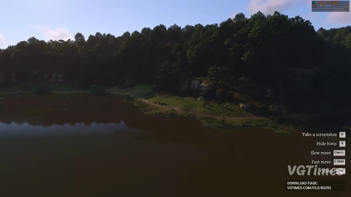 Kingdom Come: Deliverance 2 — Увеличенное расстояние фоторежима (без конфликтов)