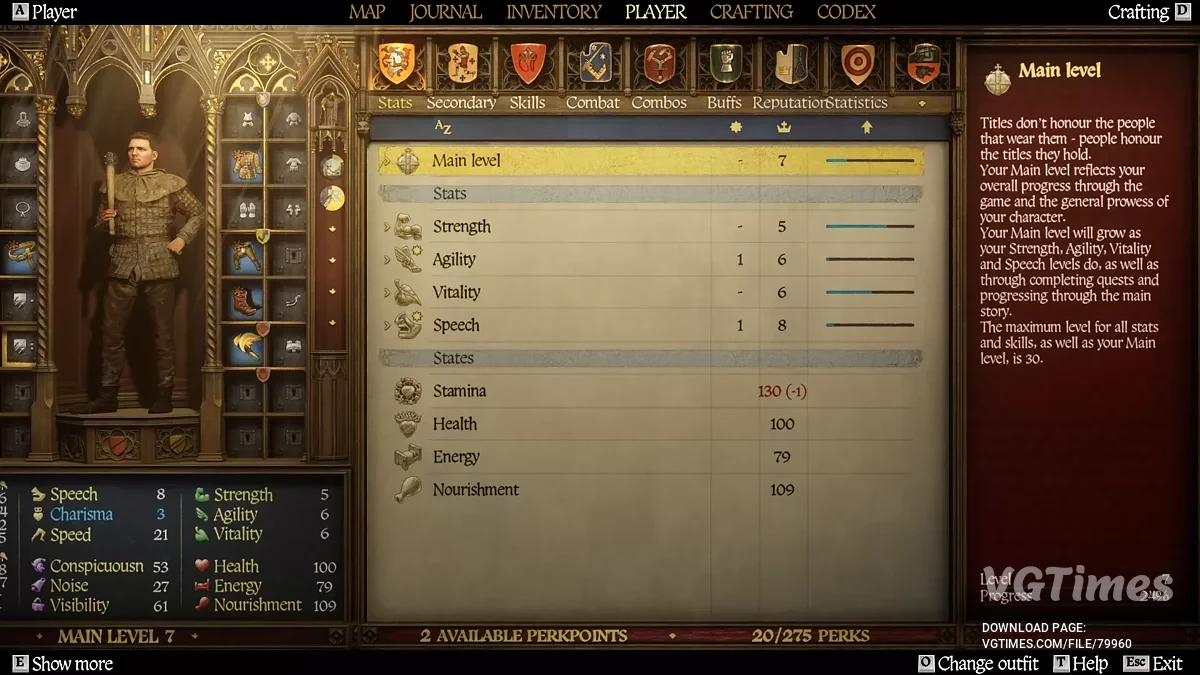 Kingdom Come: Deliverance 2 — Увеличенный шрифт