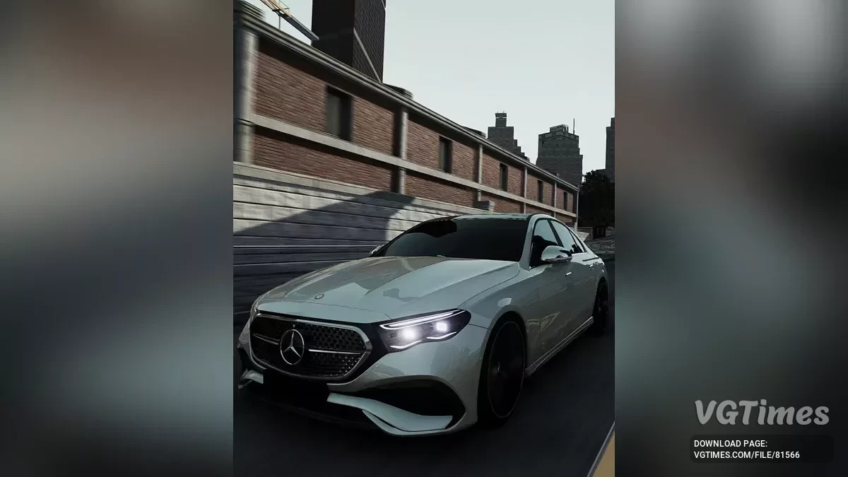 BeamNG.drive — 2024 Mercedes Benz W214 v1.5 (0.34.x)