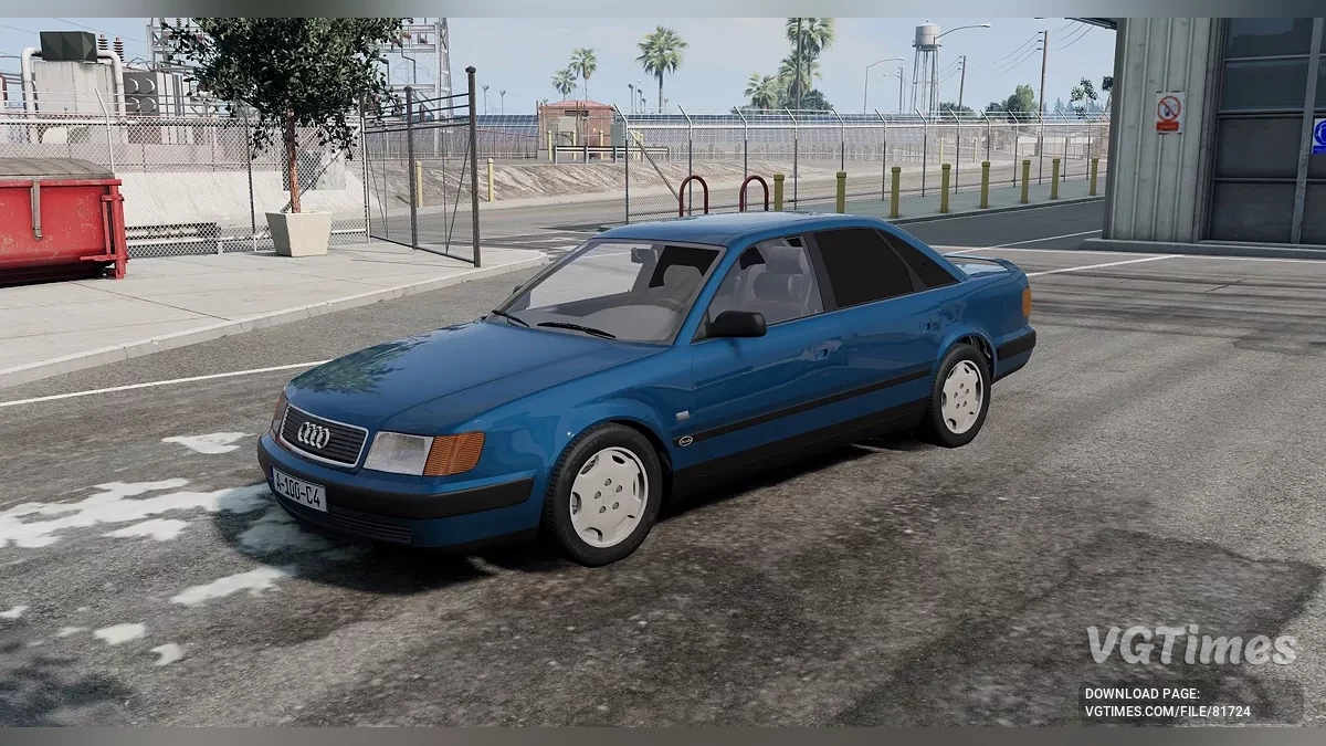 BeamNG.drive — Audi 100 (C4) Stock  S  Stance