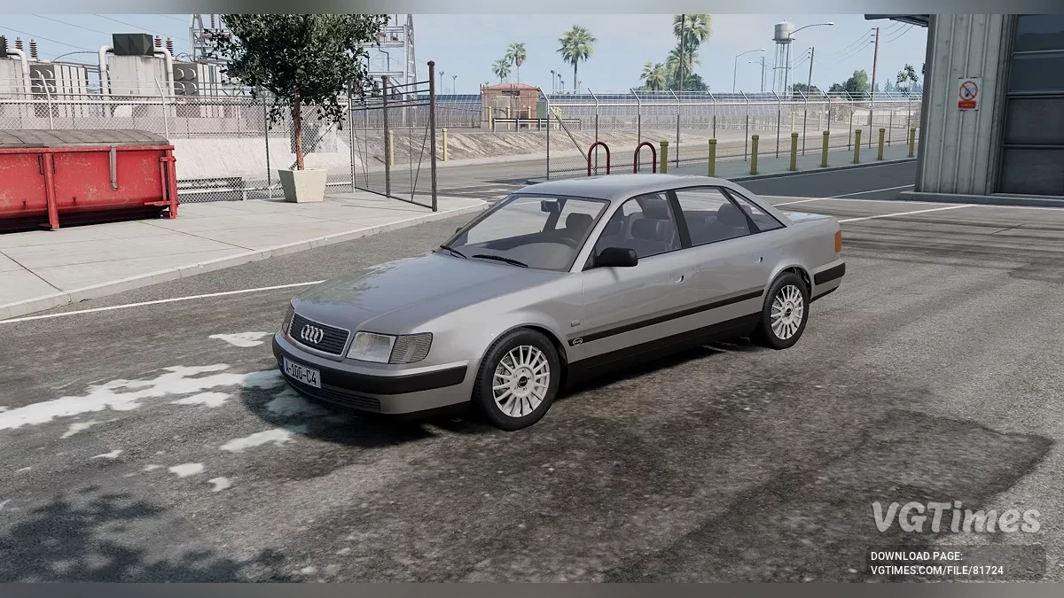 BeamNG.drive — Audi 100 (C4) Stock  S  Stance