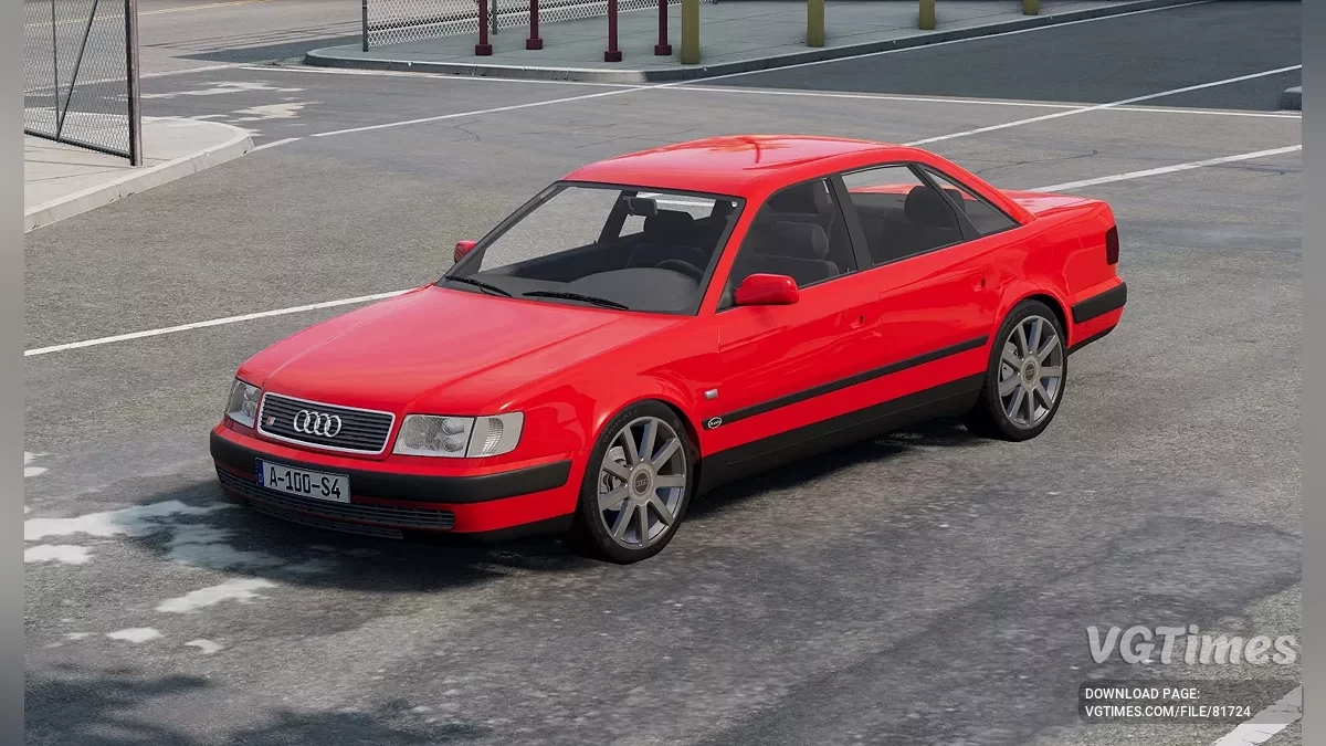 BeamNG.drive — Audi 100 (C4) Stock  S  Stance