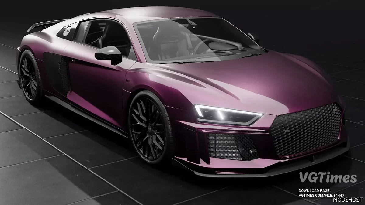 BeamNG.drive — Audi R8 v5.2 (0.34.x)