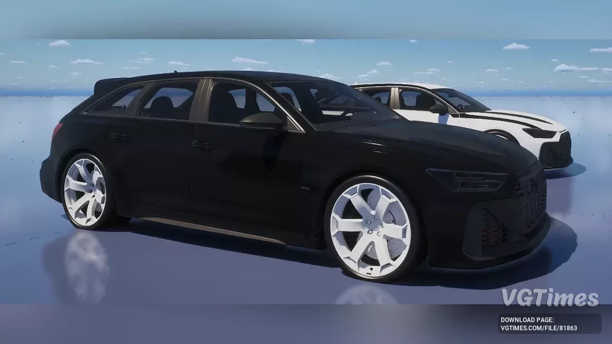 inZOI — Audi RS6 Avant GT (украшение)
